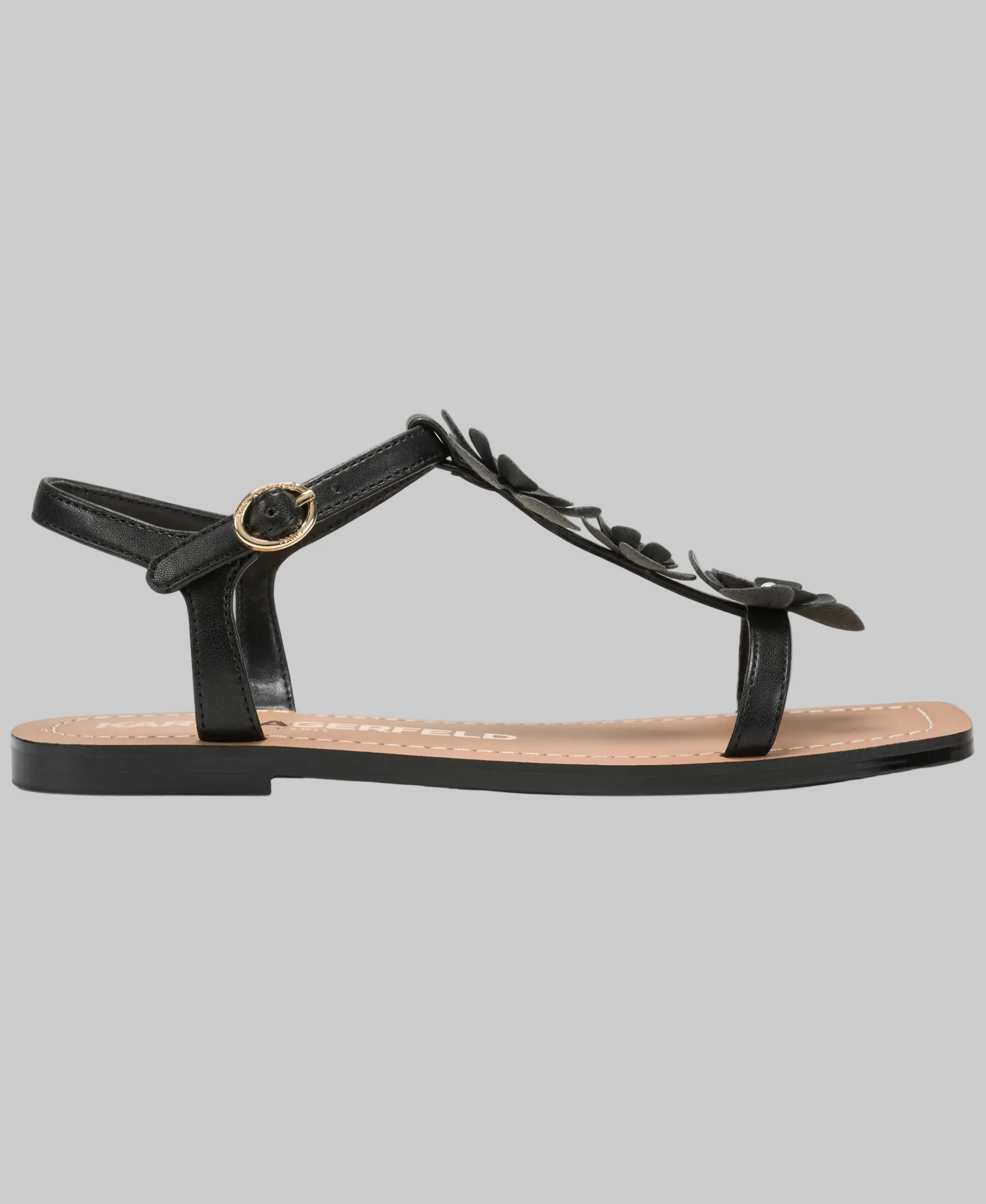 MARGATE SANDAL WITH FLOWERS