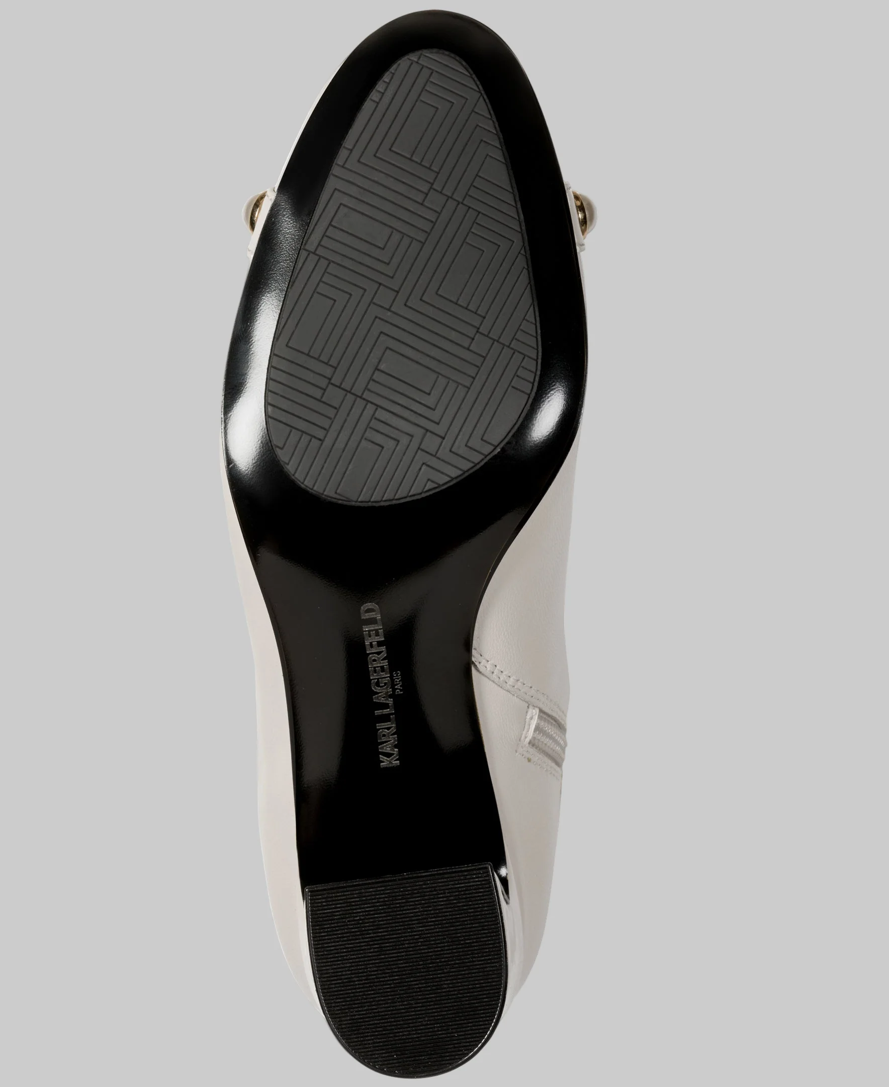 DALYN HEELED BOOTIE WITH PEARLS - Image 5