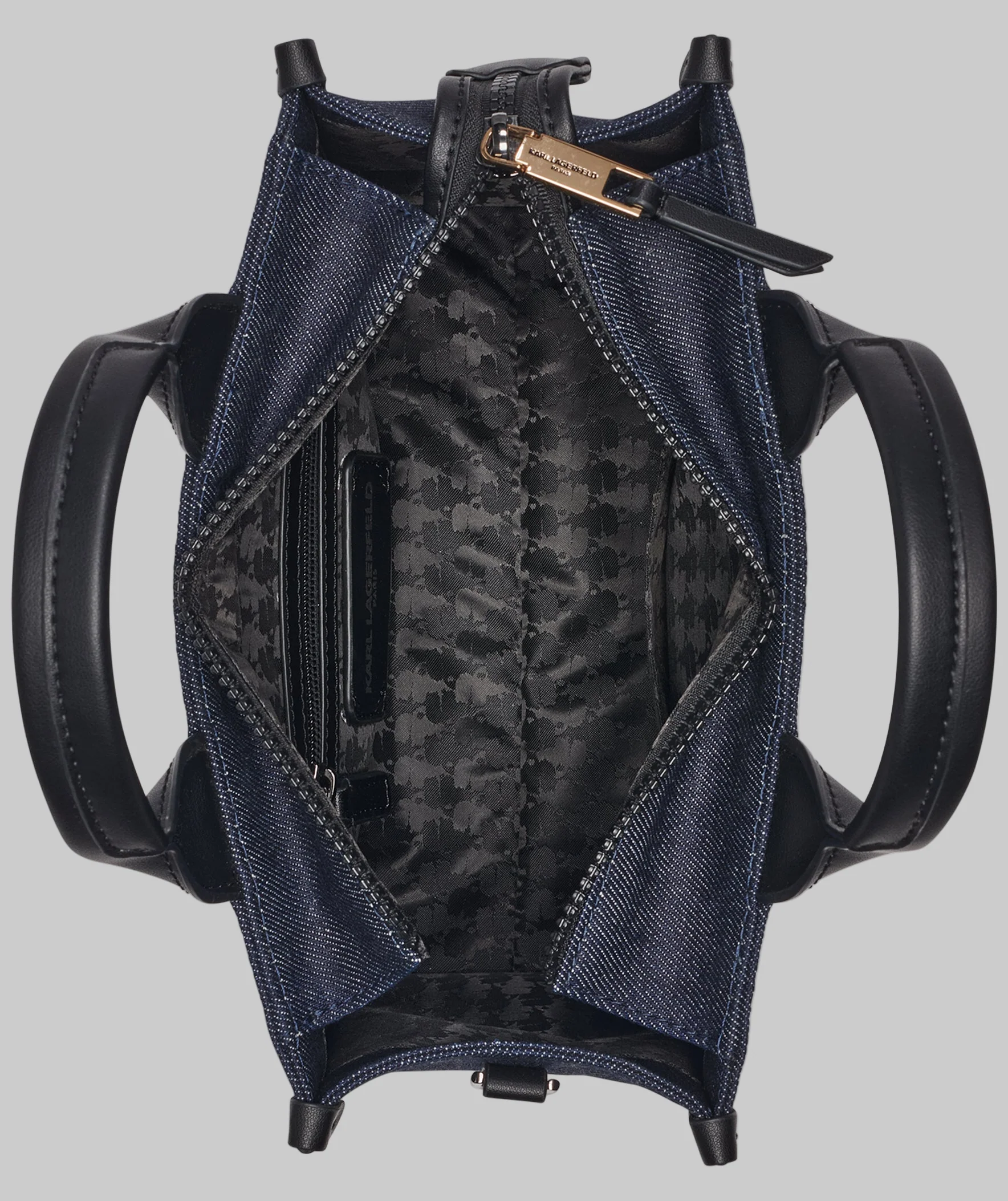 KRISTINA SMALL TOTE WITH TOP ZIPPER - Image 4