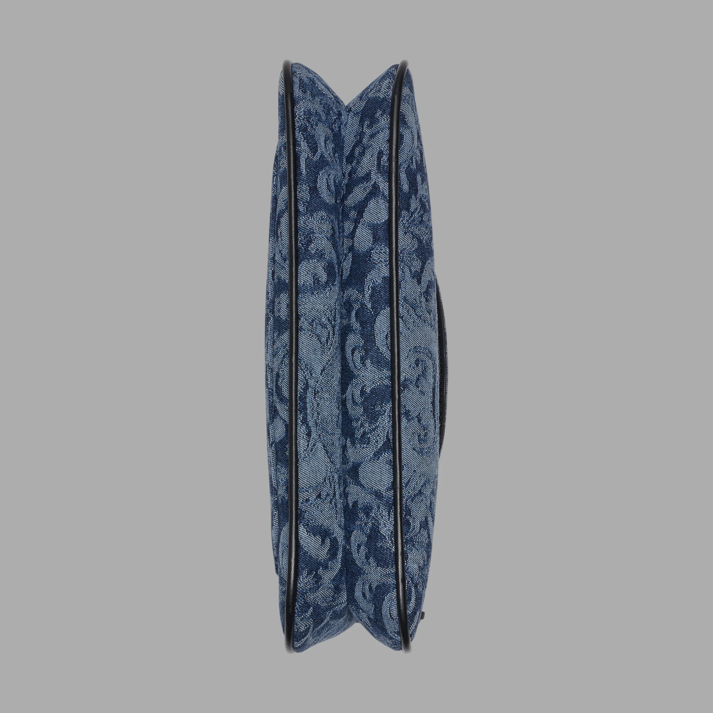 NADINE DENIM JACQUARD SHOULDER BAG - Image 5