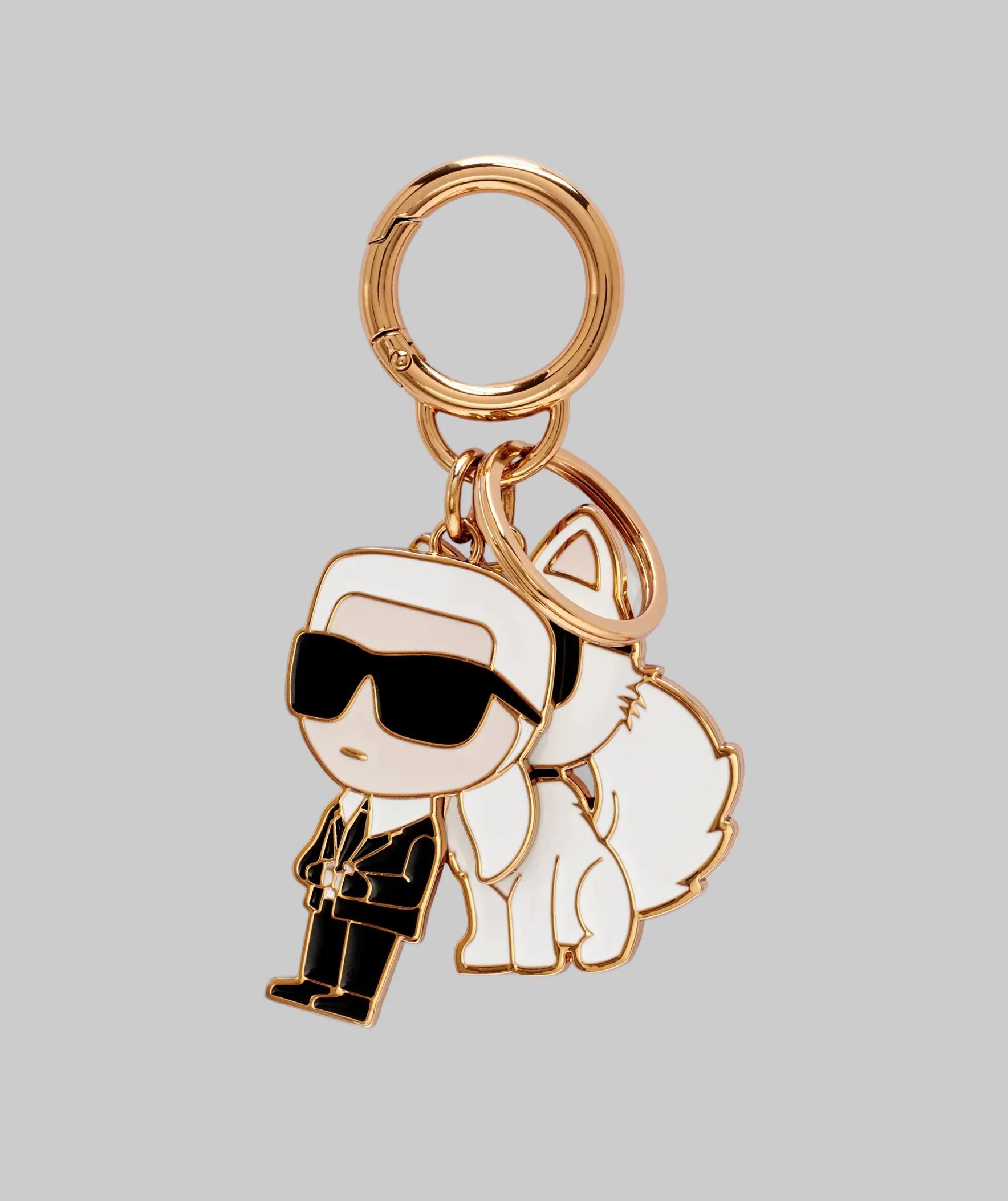 KARL & CHOUPETTE DUO BAG CHARM - Image 2