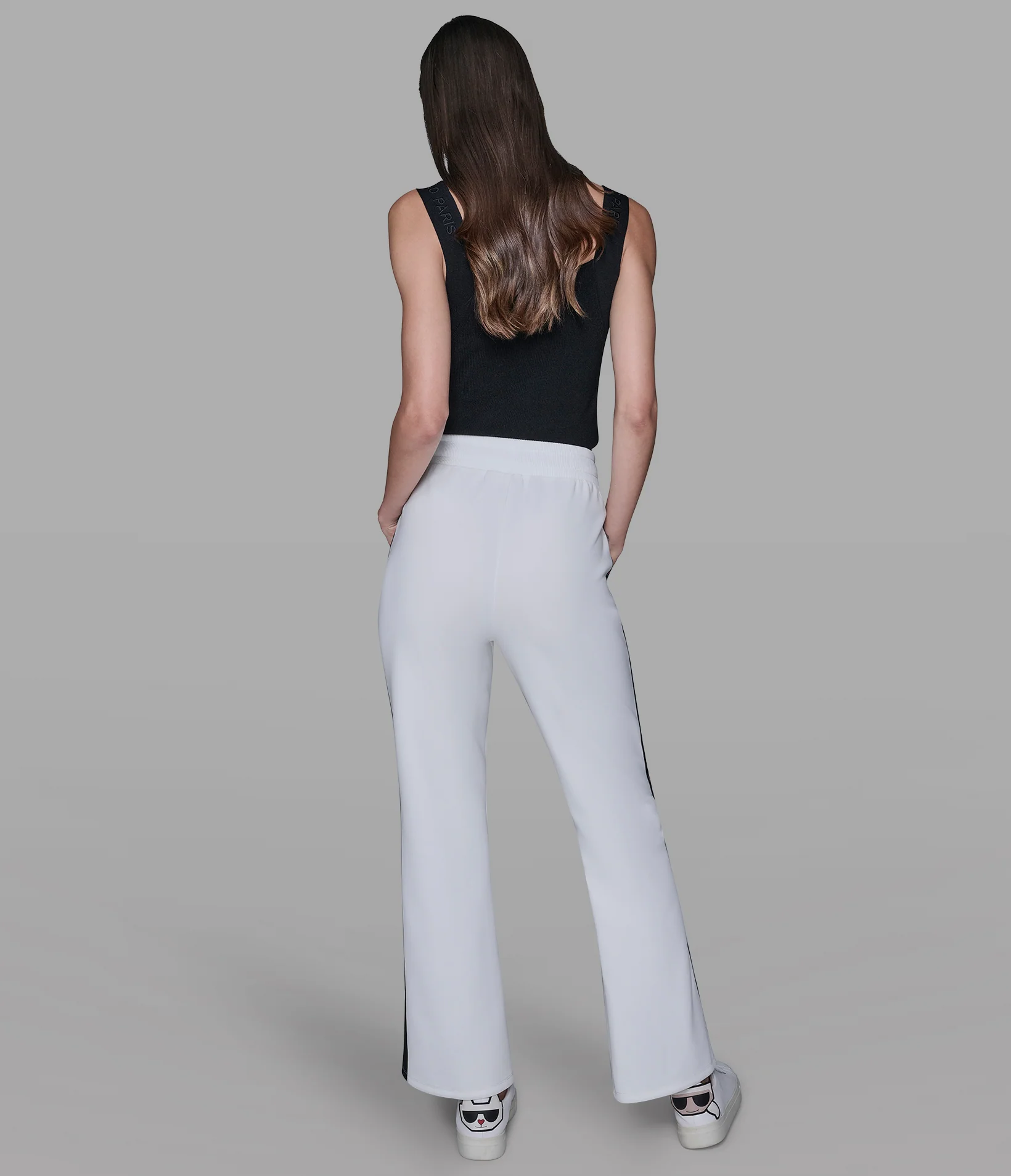 MULTI-COLOR LOGO TAPE TRACK PANT - Image 5