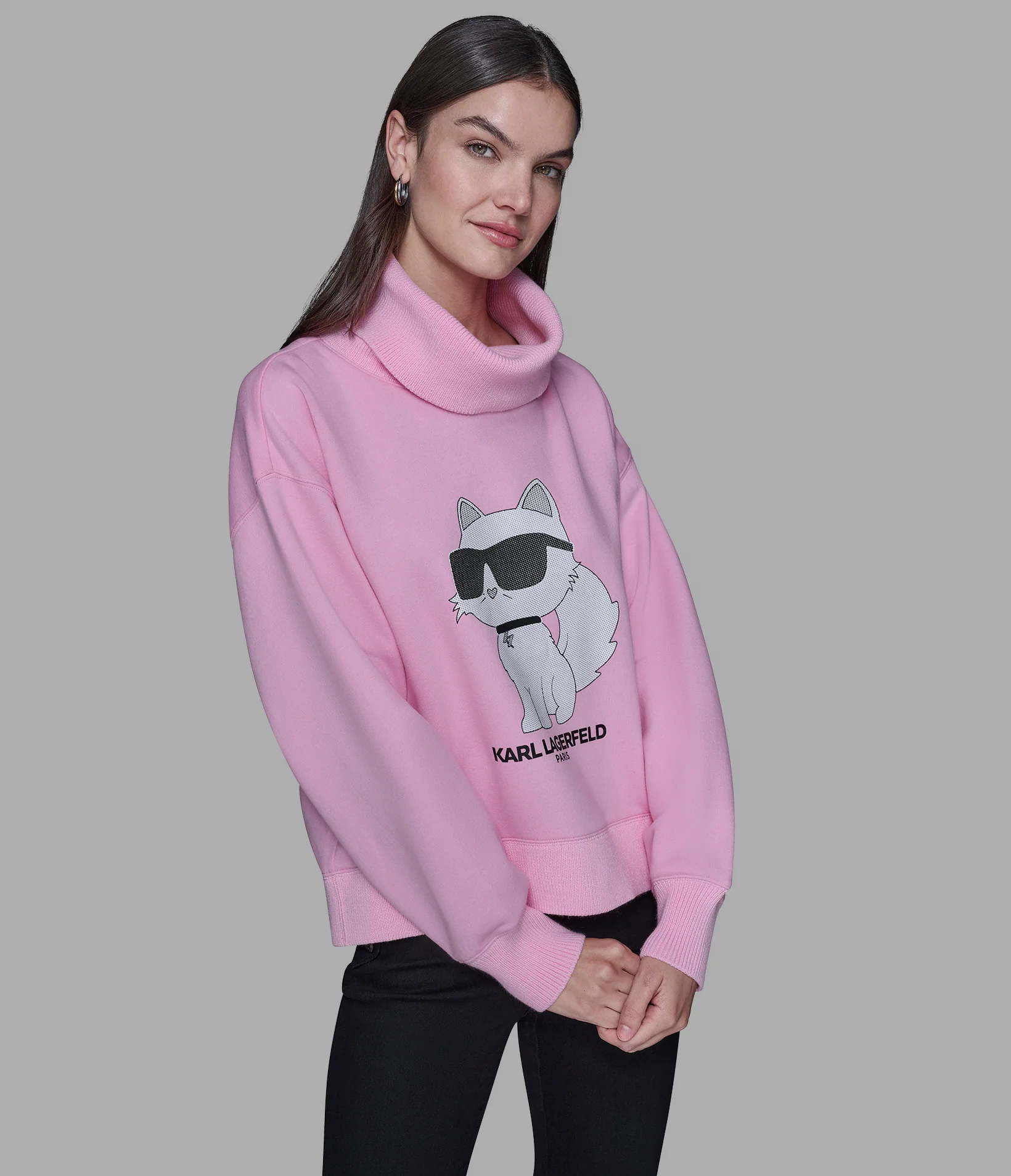 CHOUPETTE TURTLENECK SWEATSHIRT
