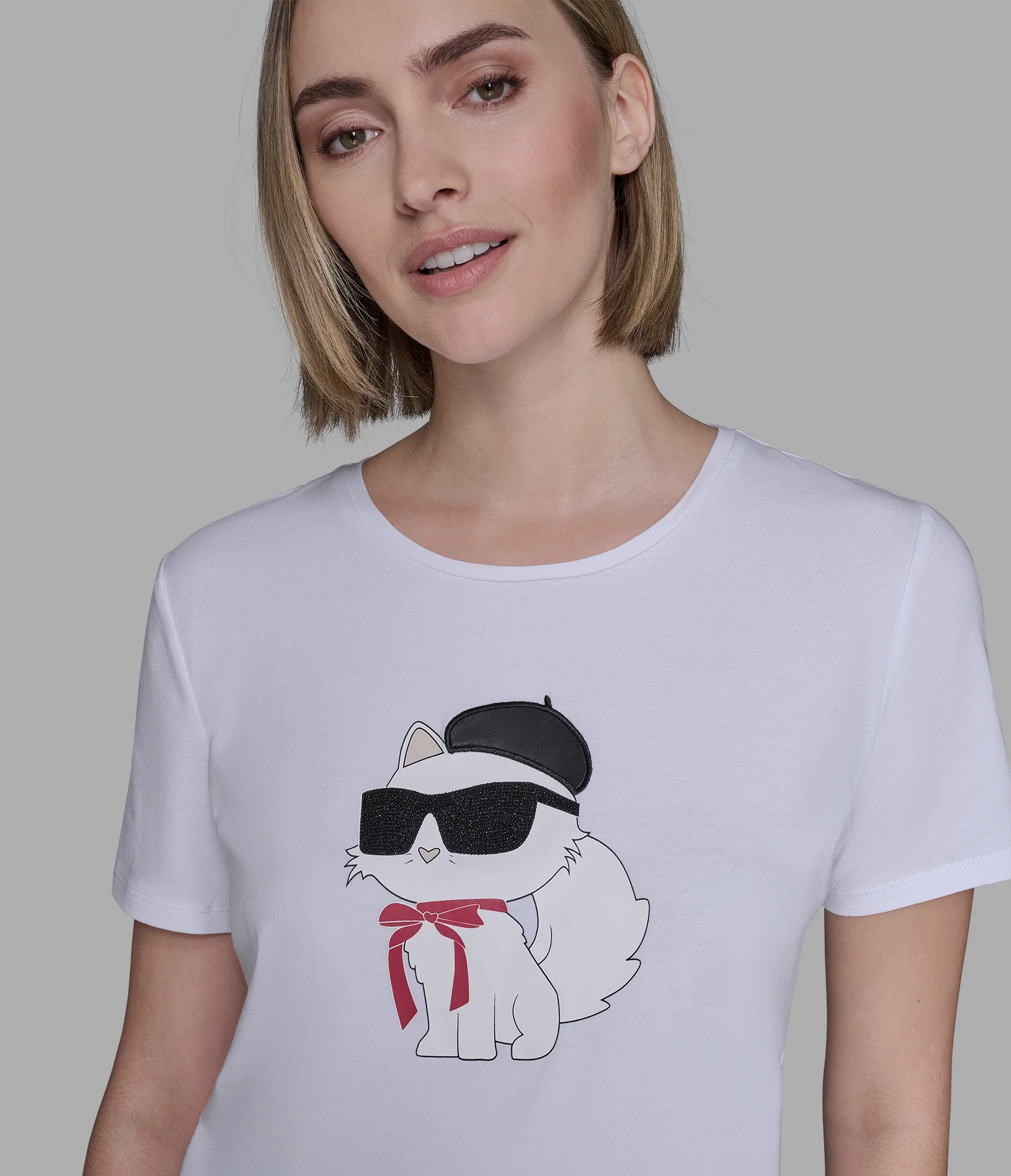 CHOUPETTE IN BERET TEE