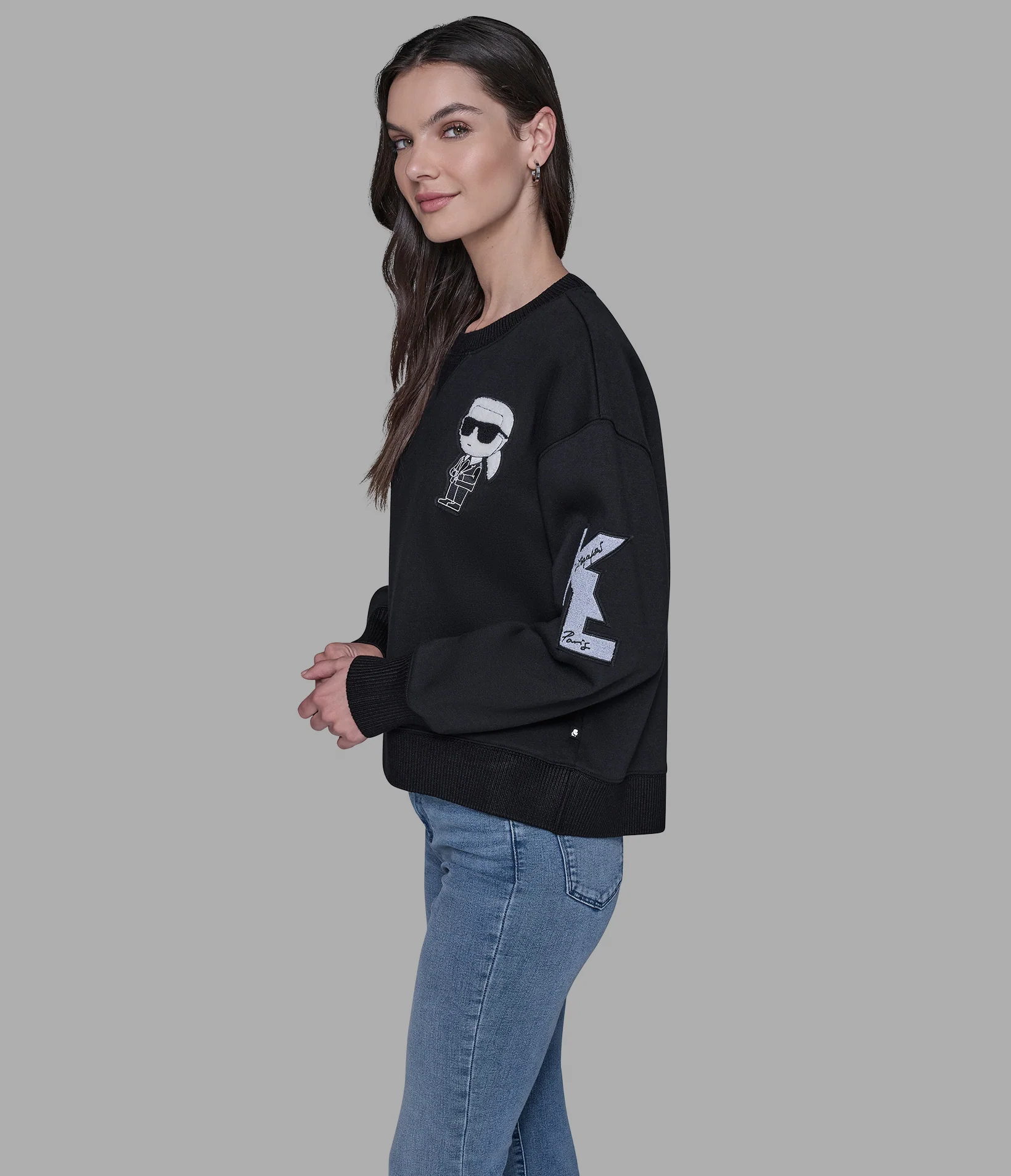 KARL PATCH SWEATSHIRT