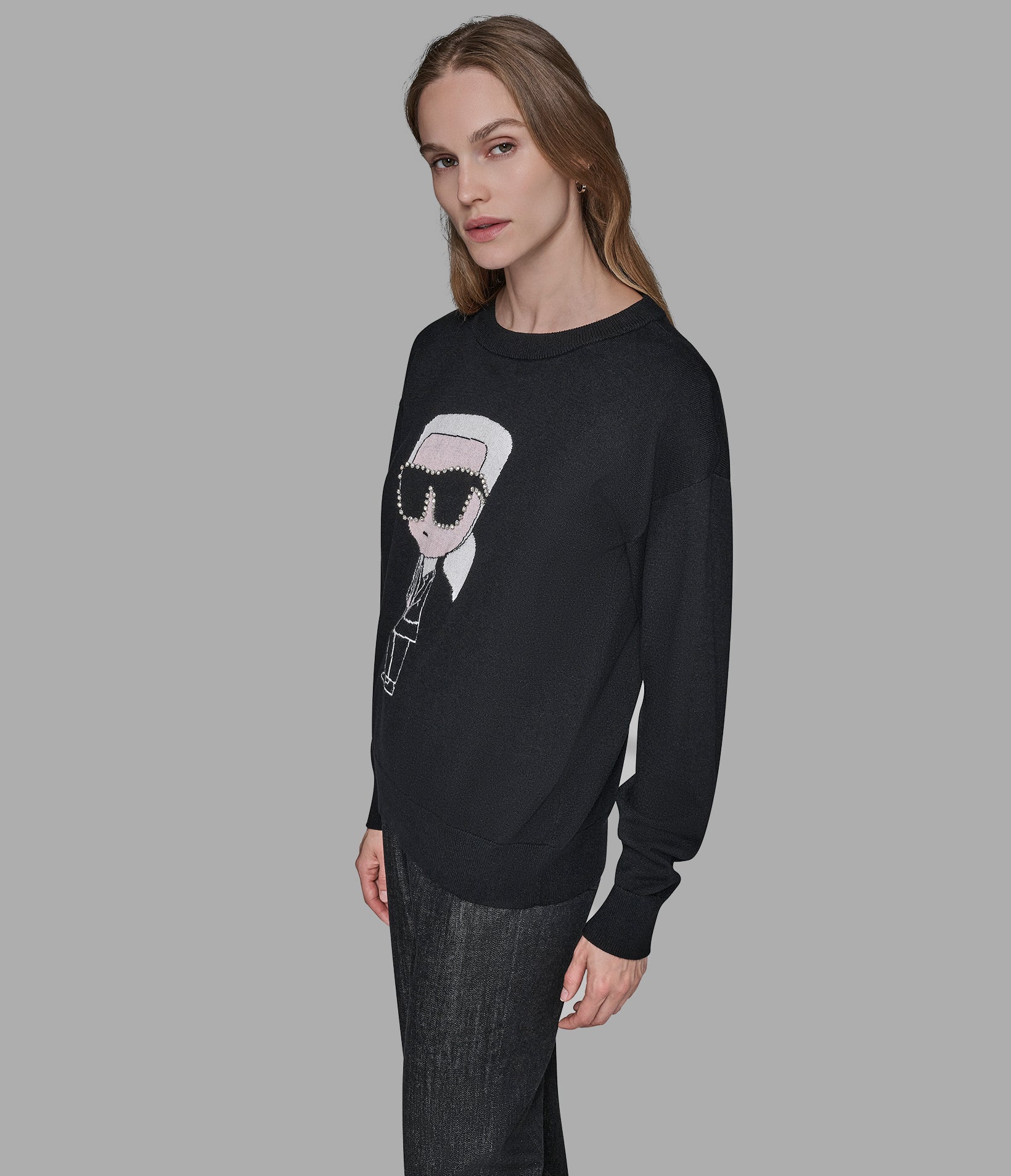 KARL CHARACTER SWEATER - Image 4