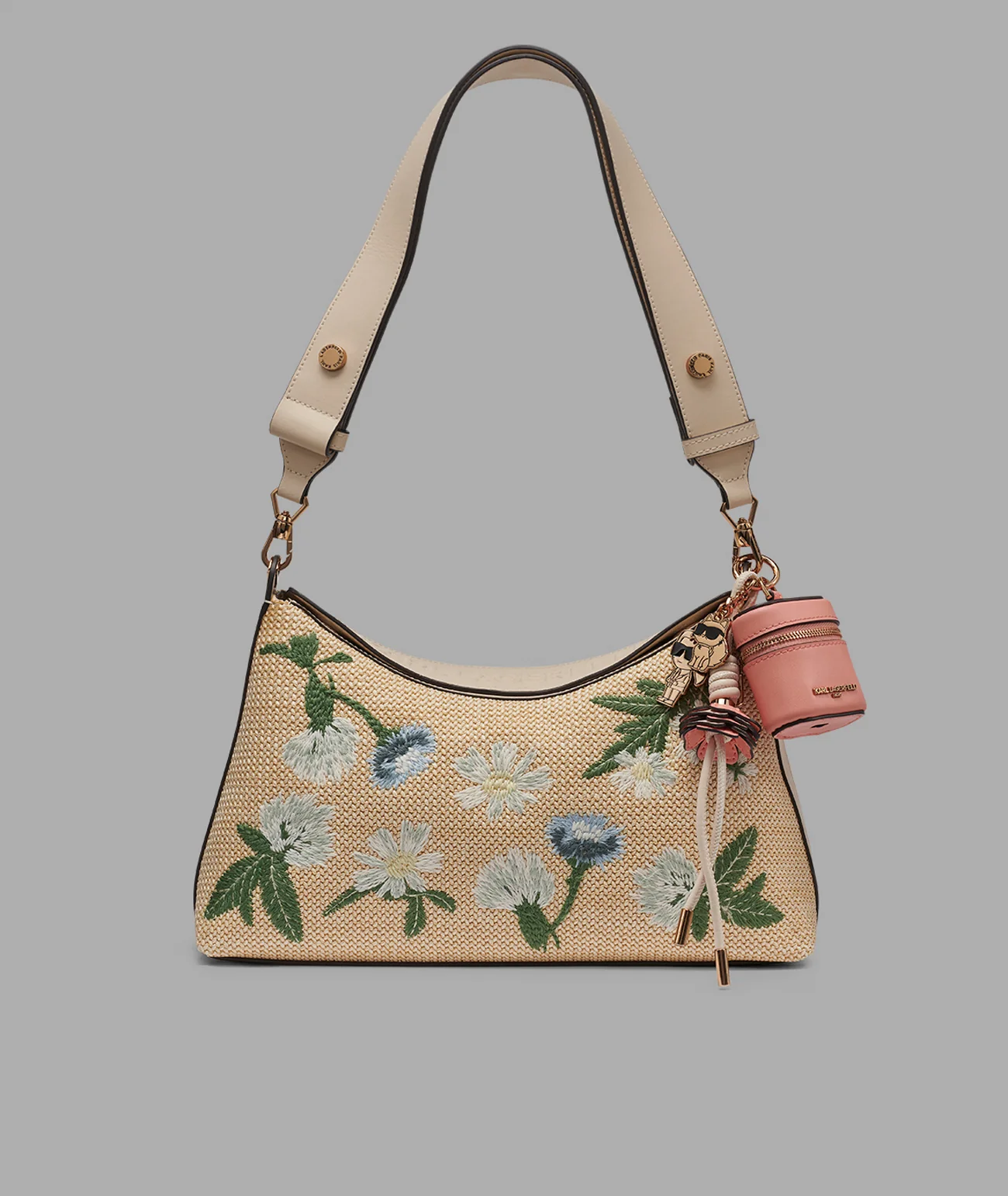 NIKOLE MINI EMBROIDERED FLORAL CROSSBODY