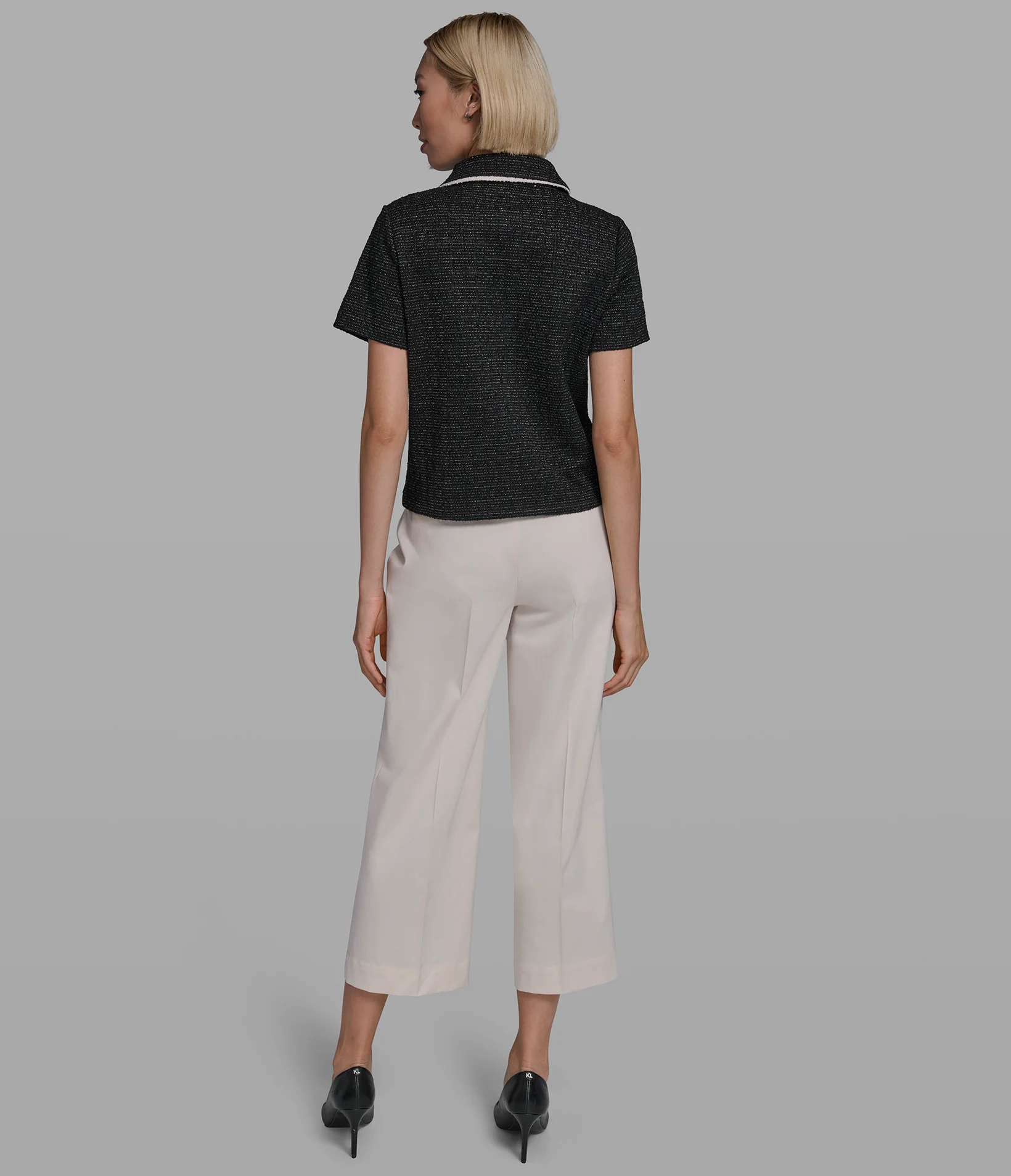 KNIT TWEED POLO - Image 5