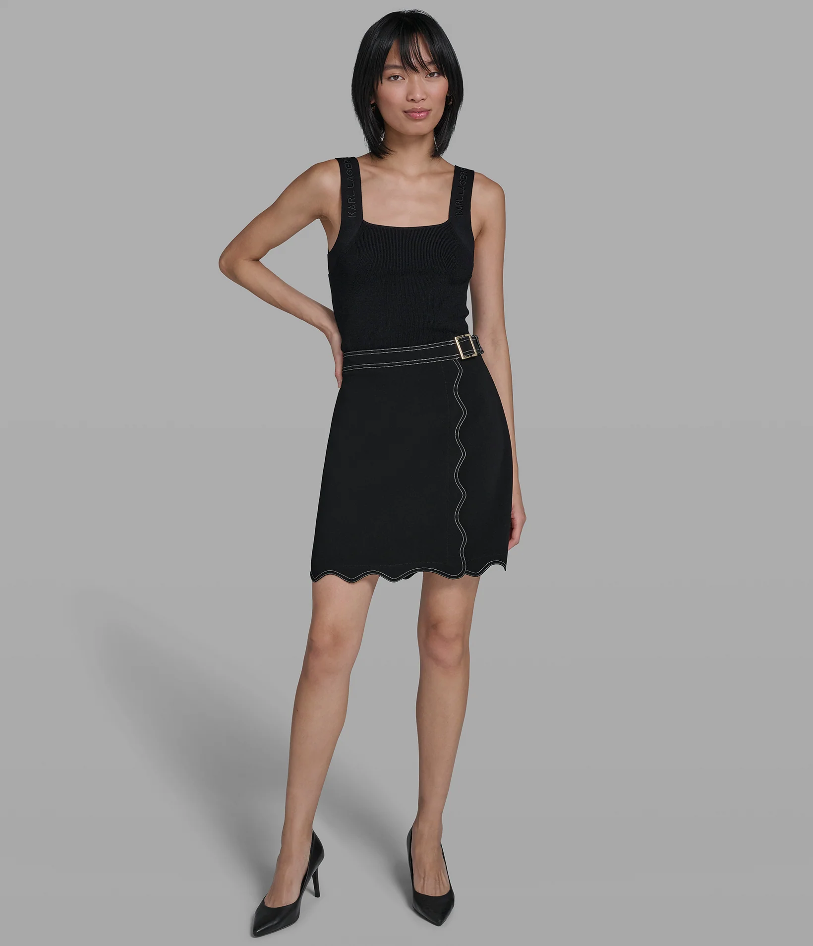 SCALLOPED SKIRT - Image 6