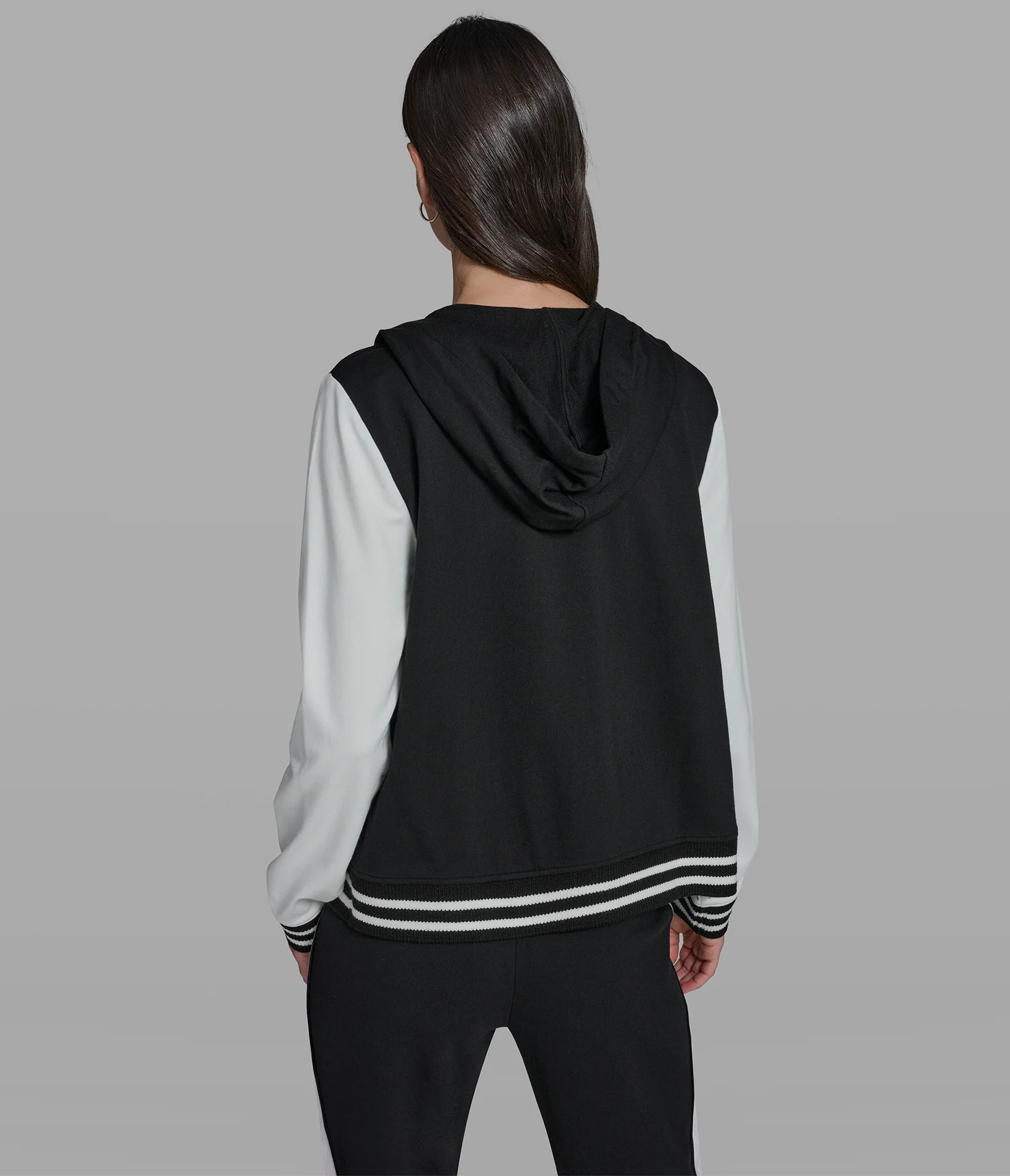 DUO PATCH ZIP UP HOODIE - Image 2