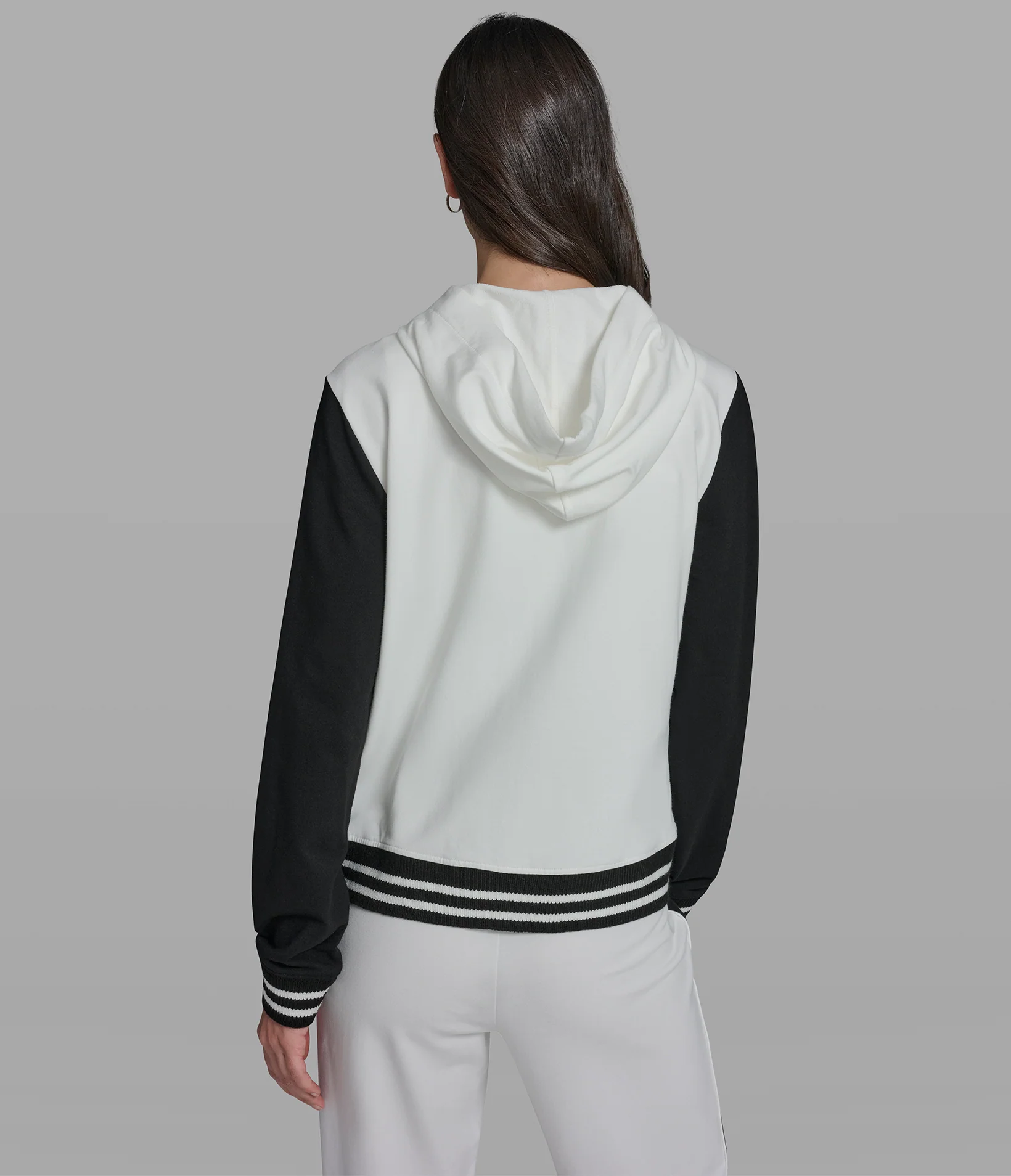 DUO PATCH ZIP UP HOODIE - Image 2