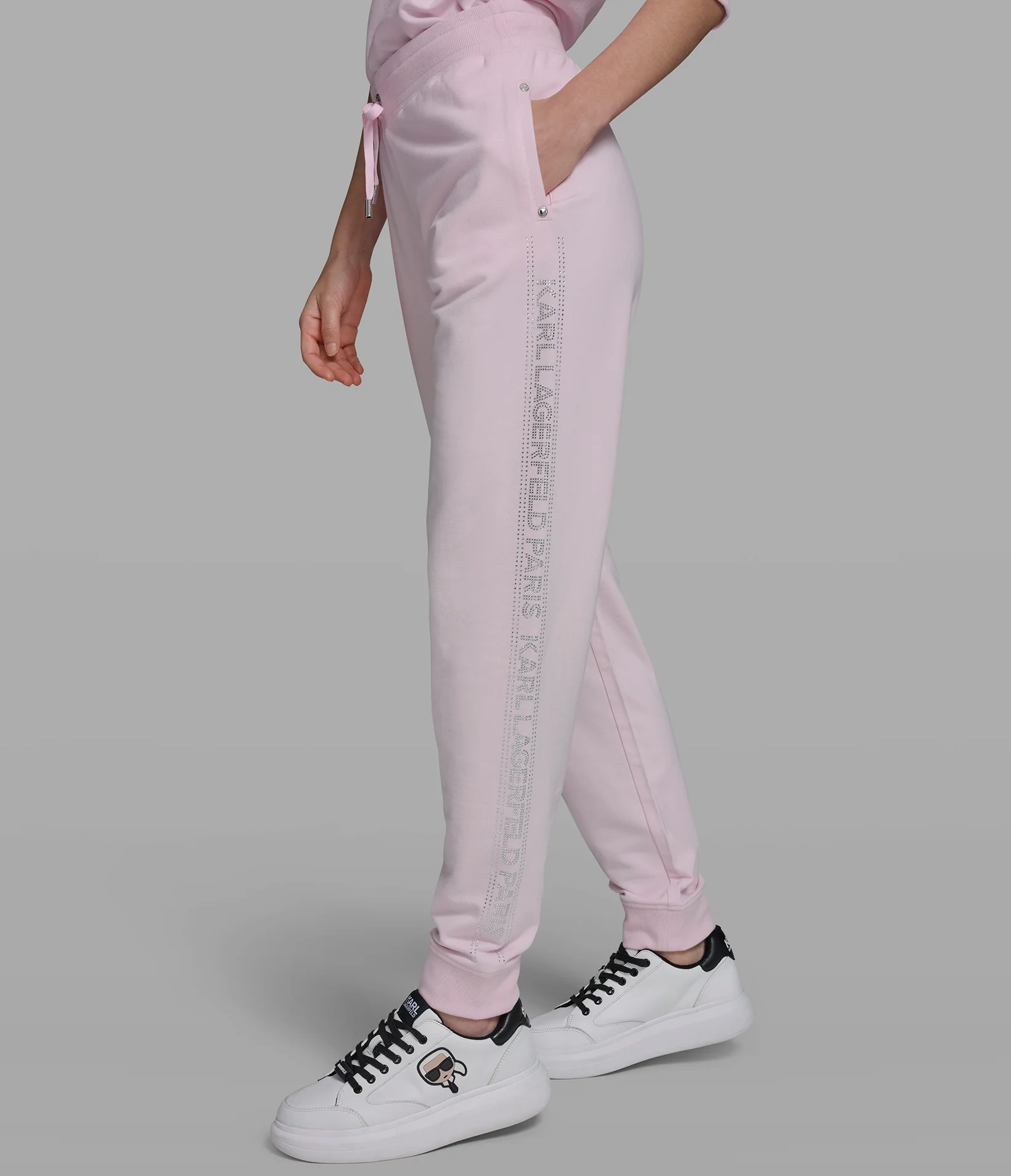 SPARKLE LOGO TAPE JOGGER