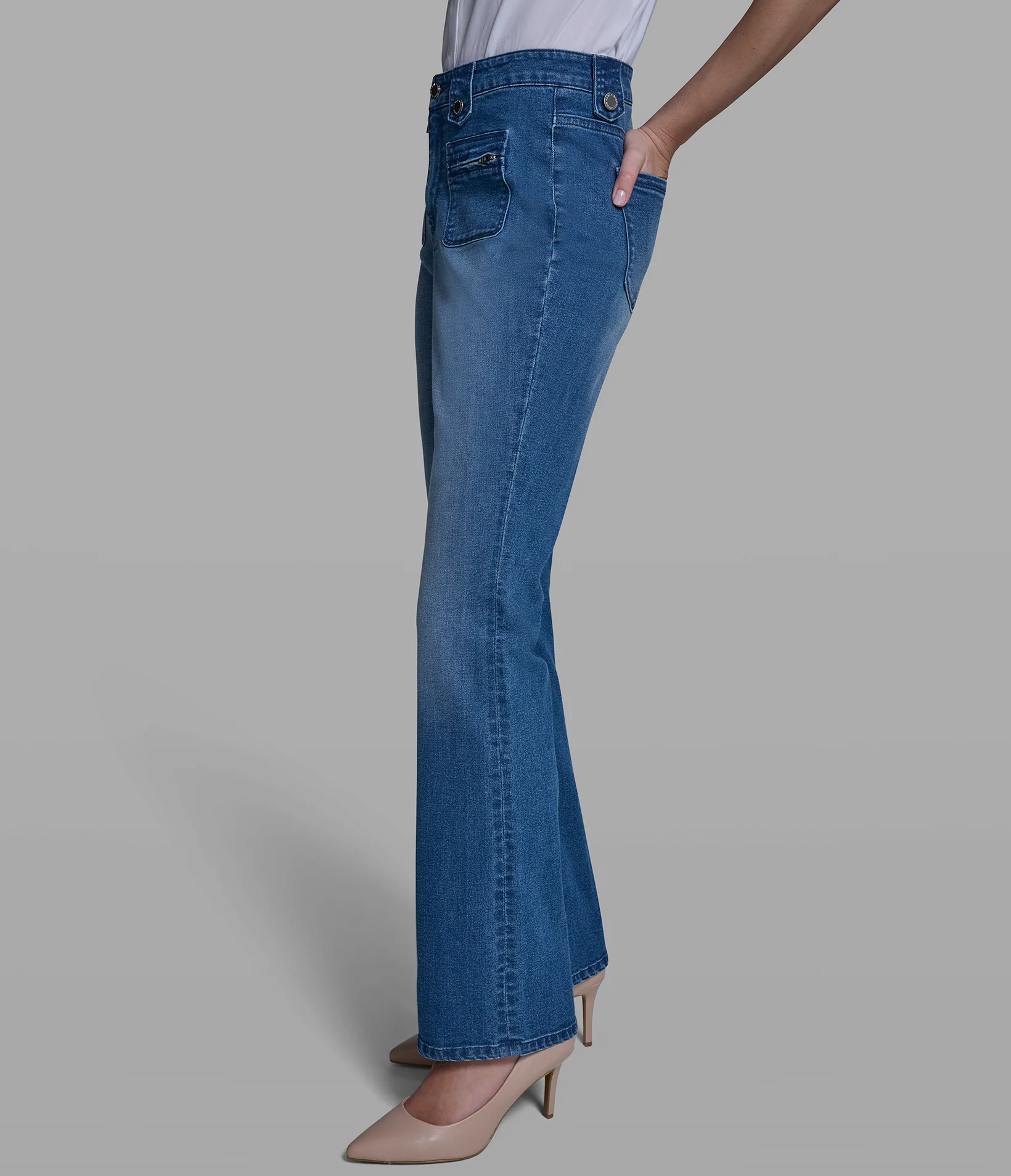 FRONT POCKET BOOTCUT JEAN - Image 4