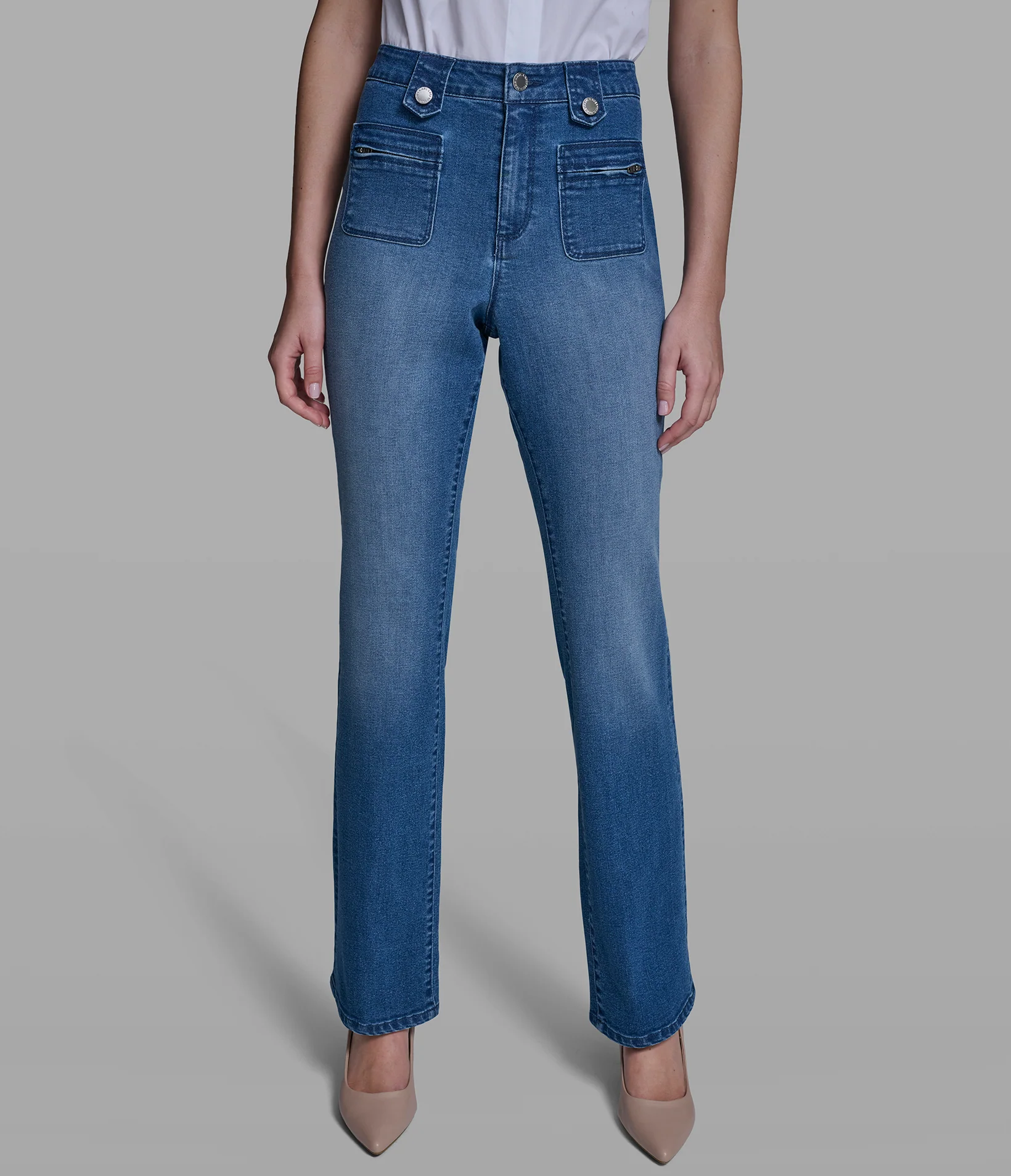 FRONT POCKET BOOTCUT JEAN - Image 5