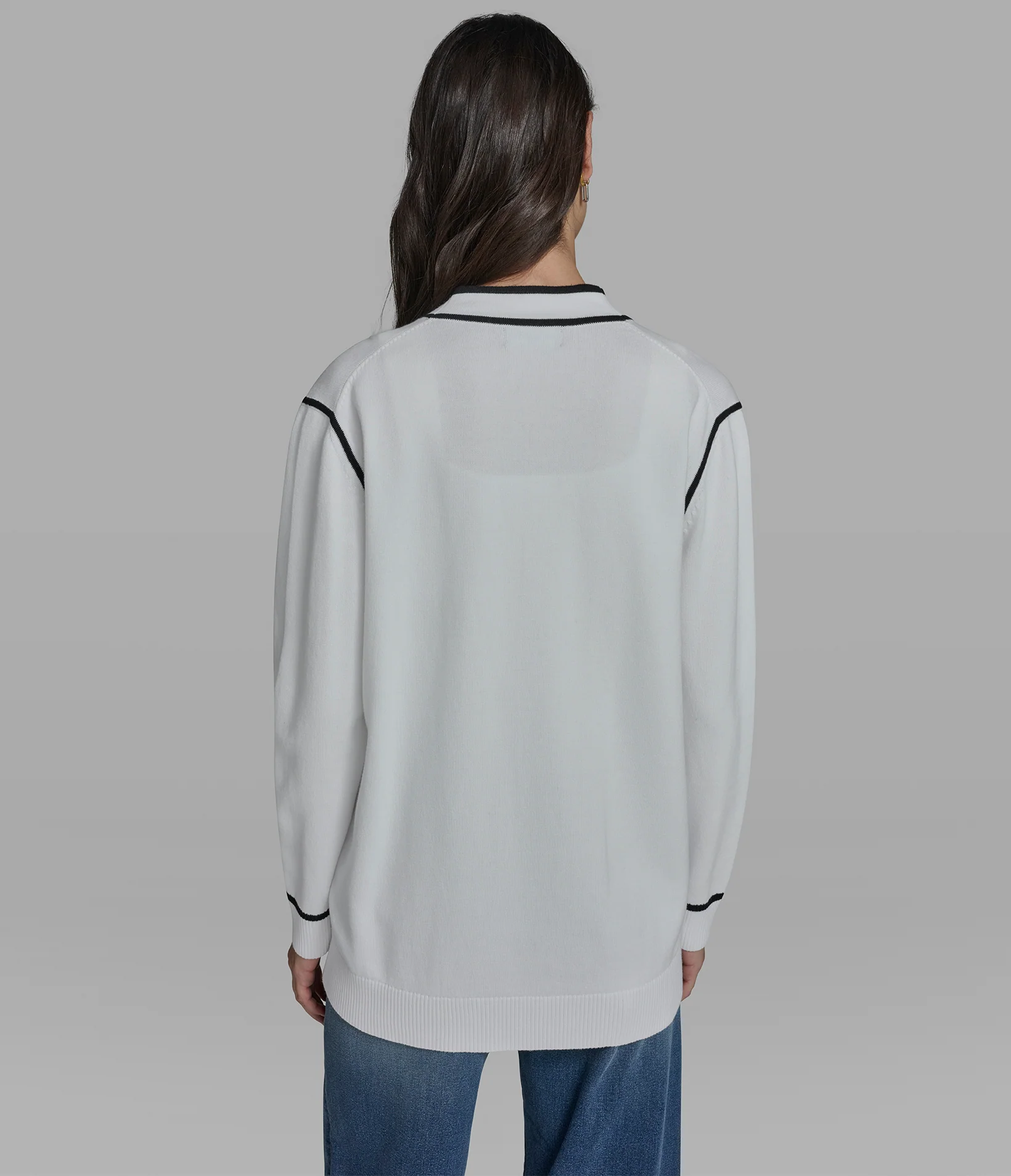 VARSITY CARDIGAN WITH PATCHES - Image 3