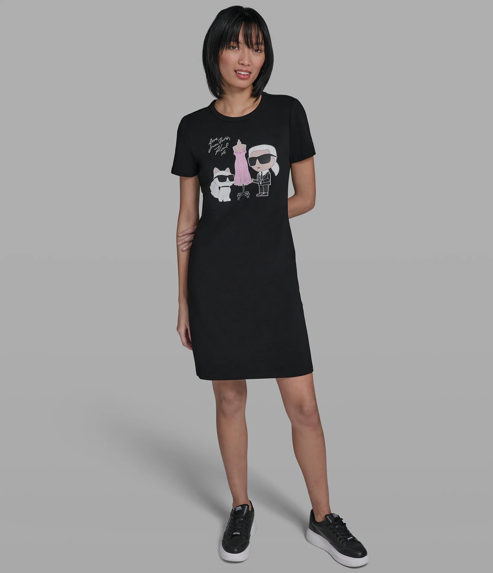 DUO T-SHIRT DRESS