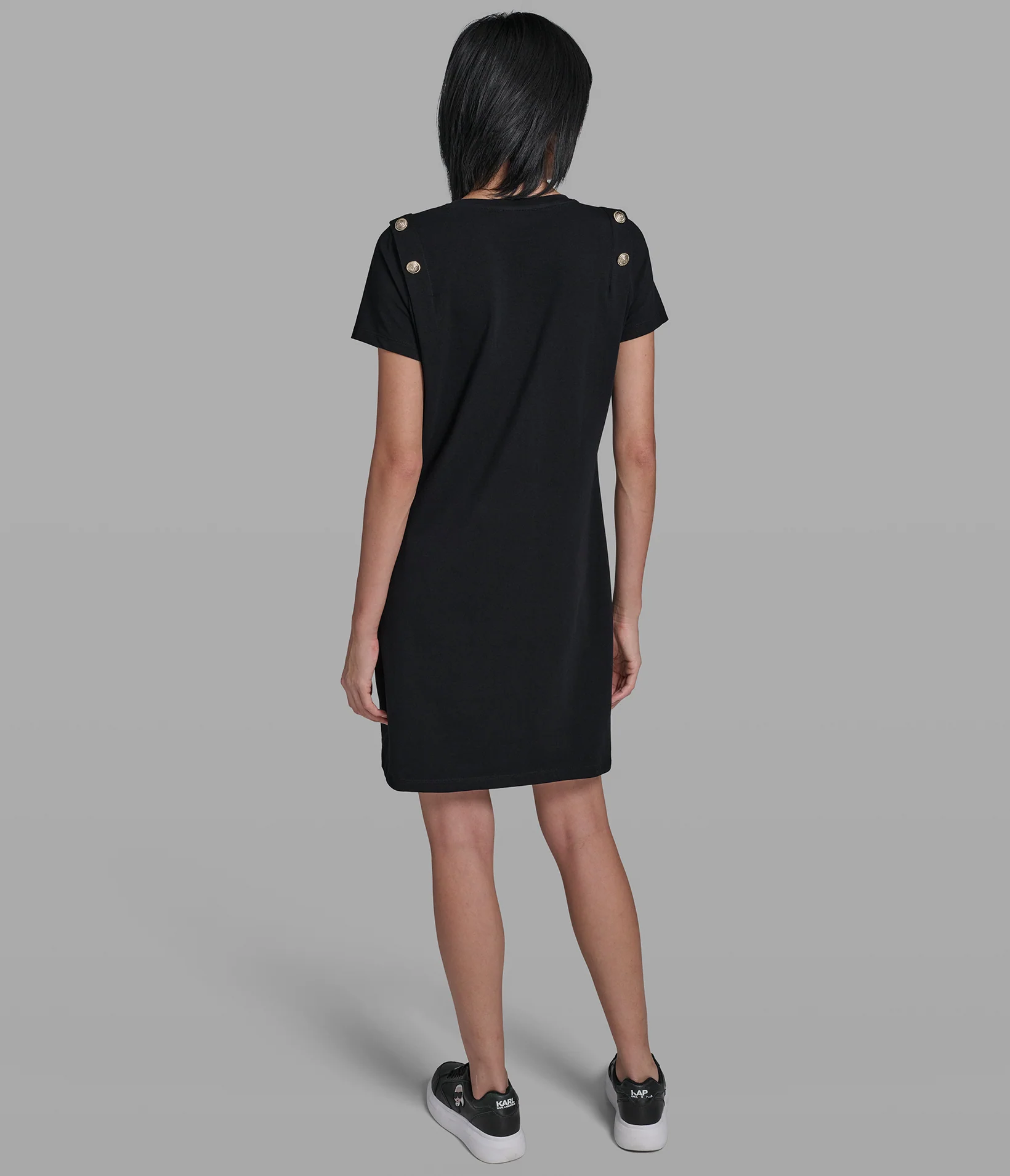 PEARL HEART T-SHIRT DRESS - Image 2