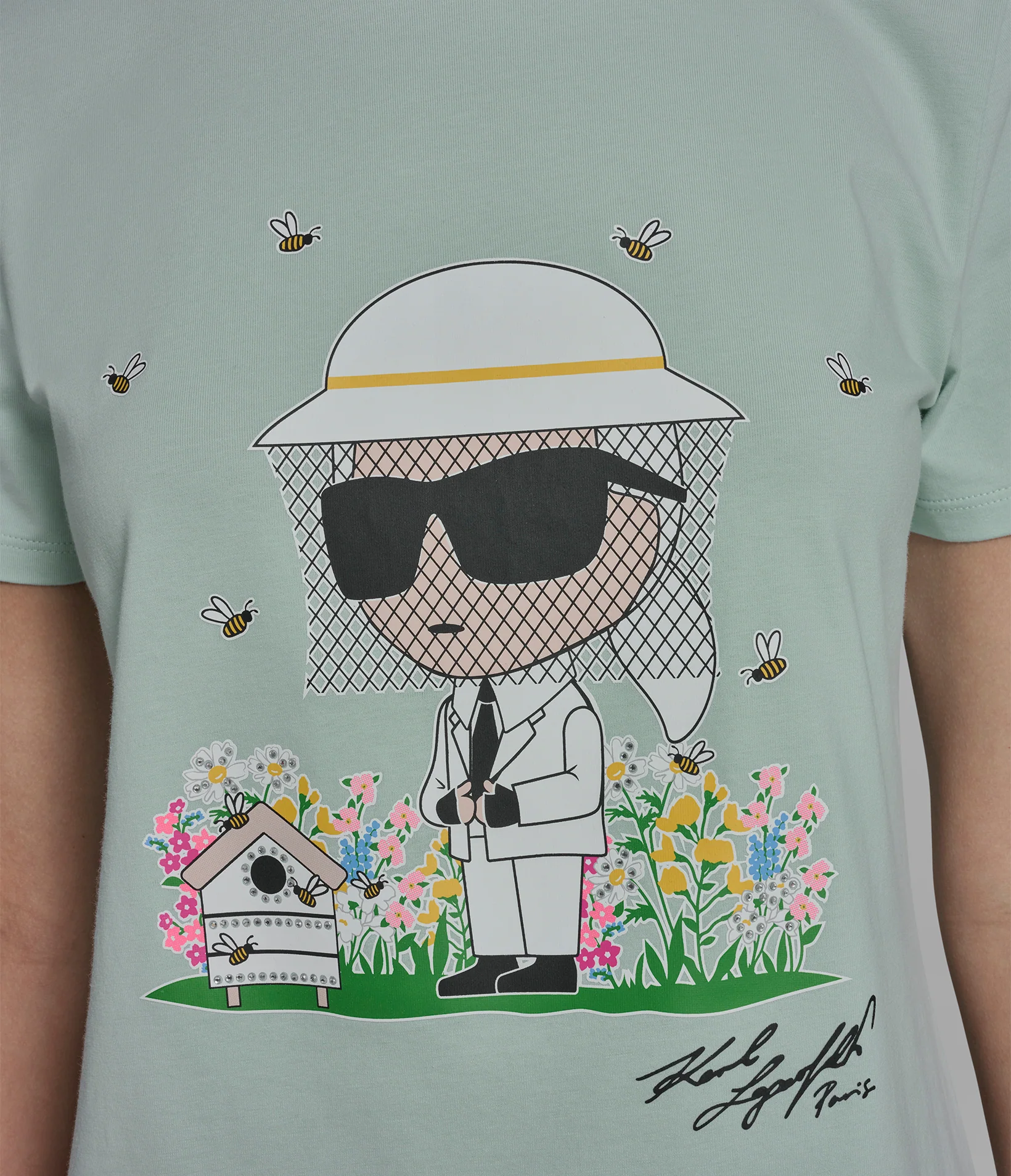 BEE KEEPER KARL LOGO TEE - Image 7