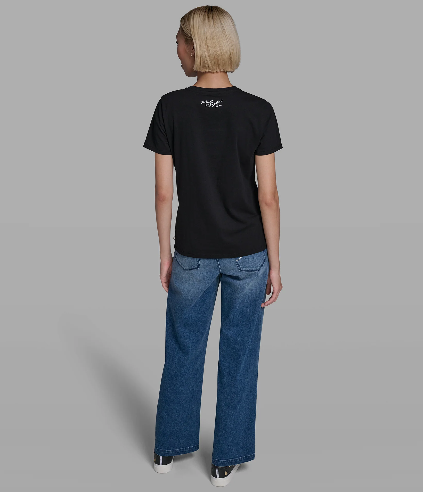 EMBELLISHED SKETCH LOGO TEE - Image 5