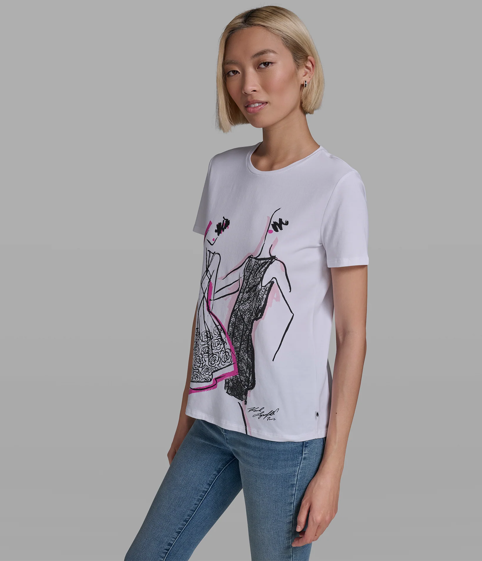 SKETCH GIRLS LOGO TEE - Image 3