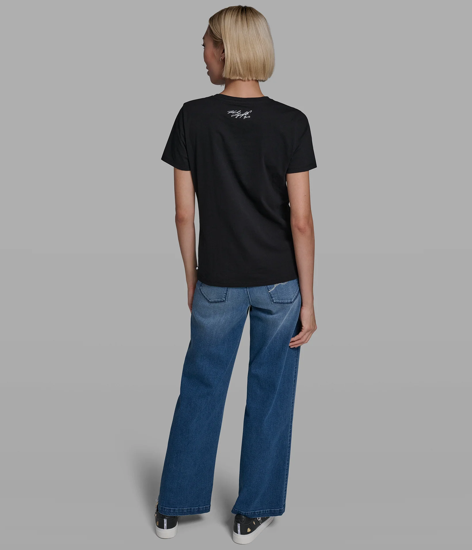 FLORAL QUOTE LOGO TEE - Image 5