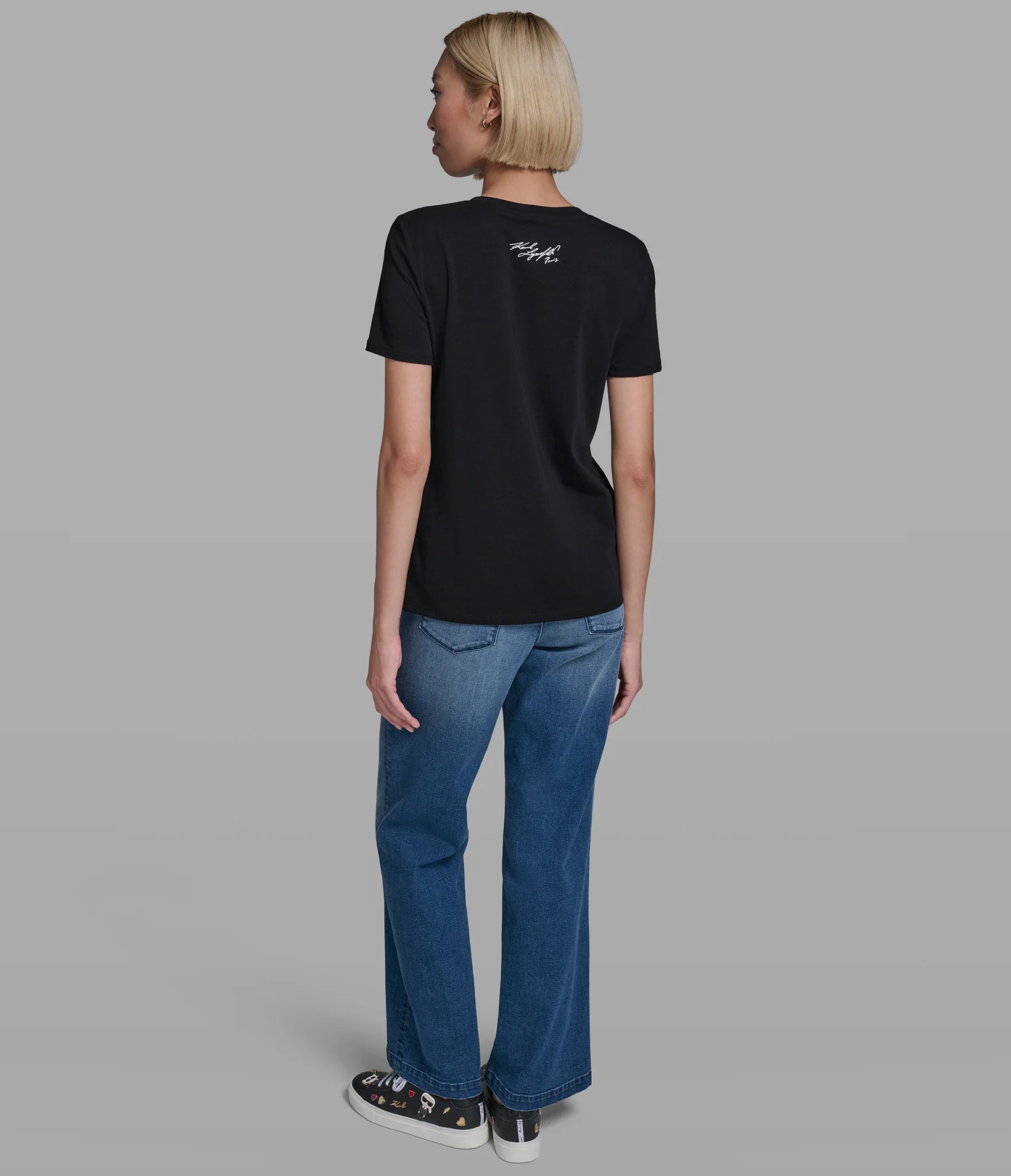 SEQUIN KARL LOGO TEE - Image 5