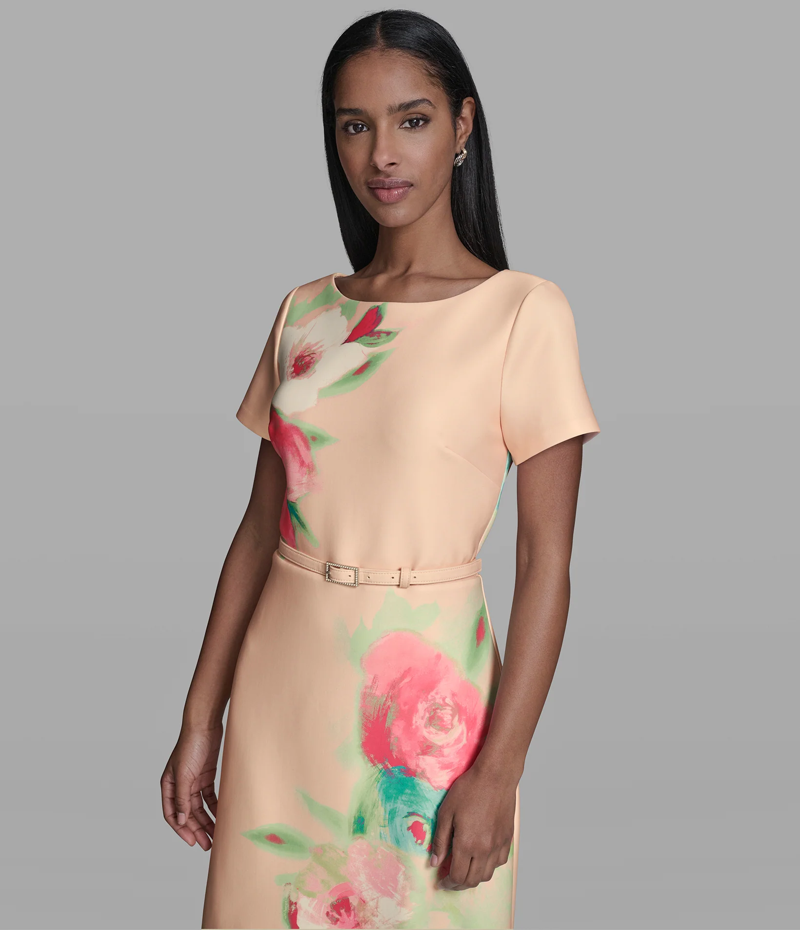 FLORAL PRINT DRESS - Image 4