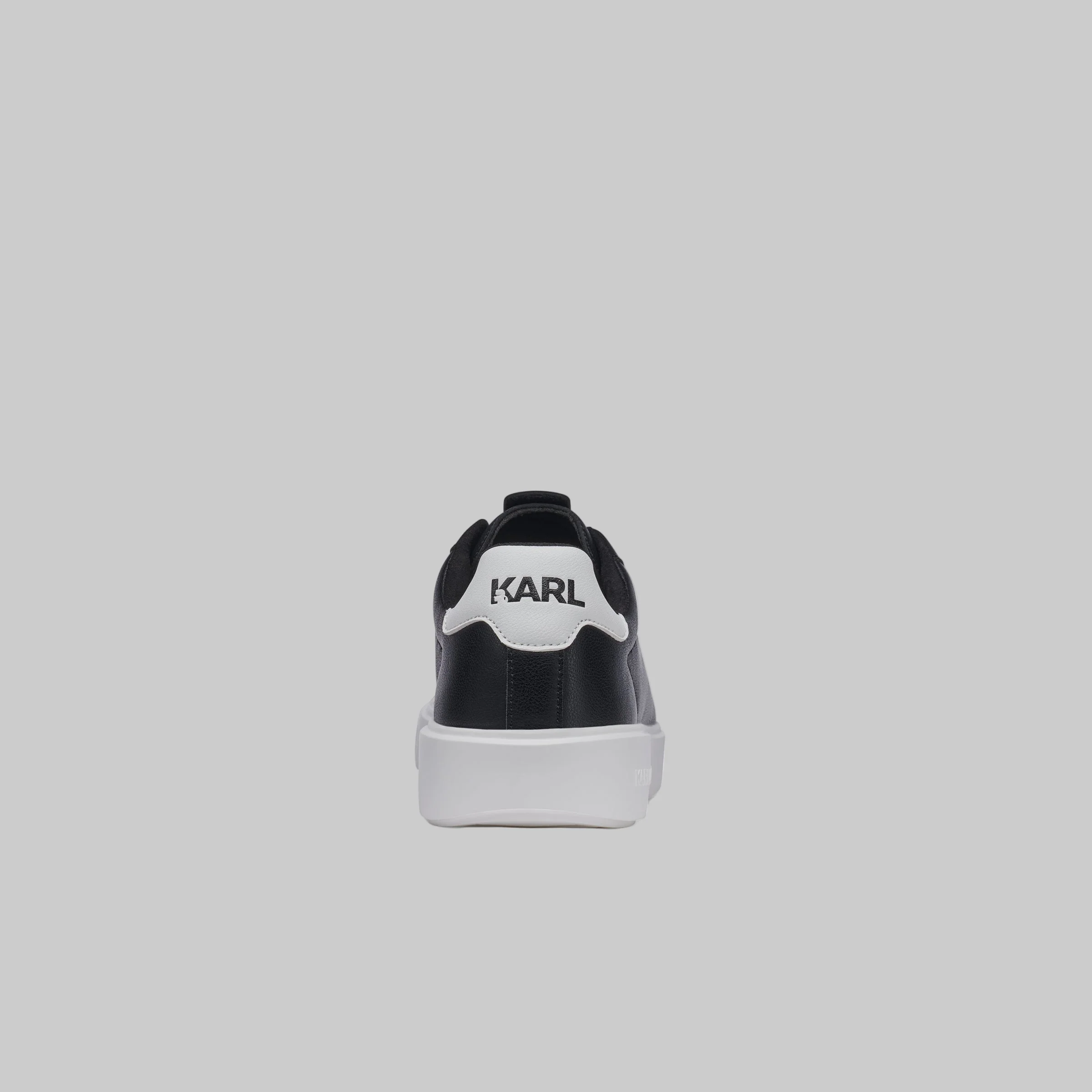 LEATHER SNEAKER WITH SIDE LOGO - Image 4