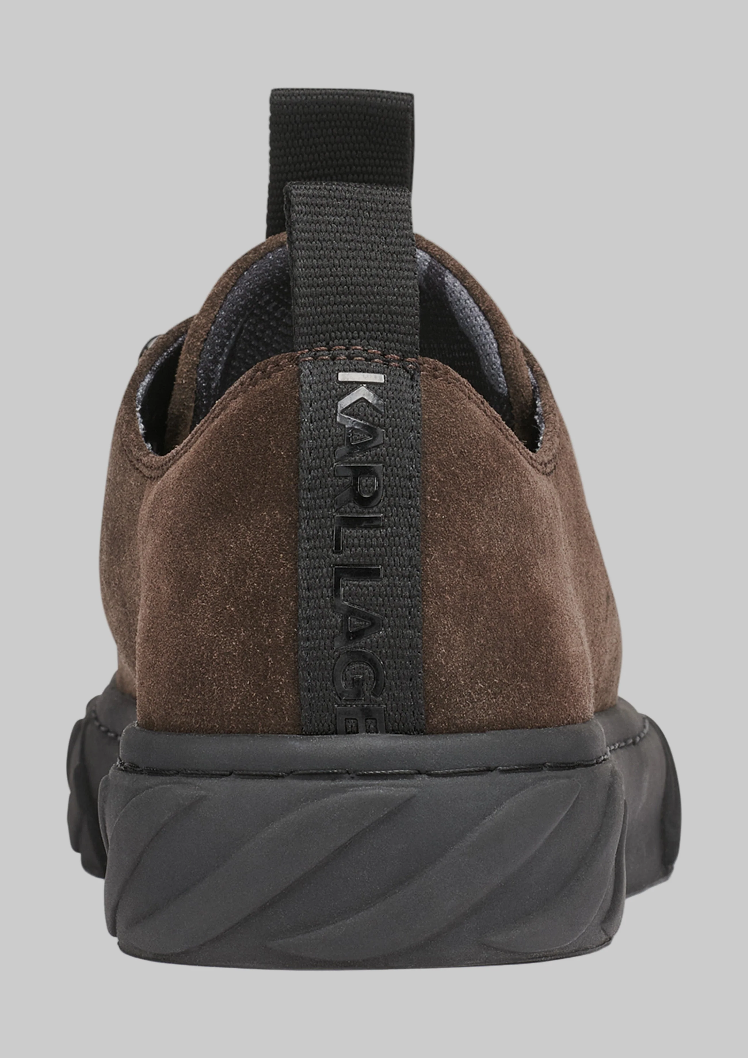 LOW PROFILE SUEDE SNEAKER WITH SIDE LOGO - Image 3