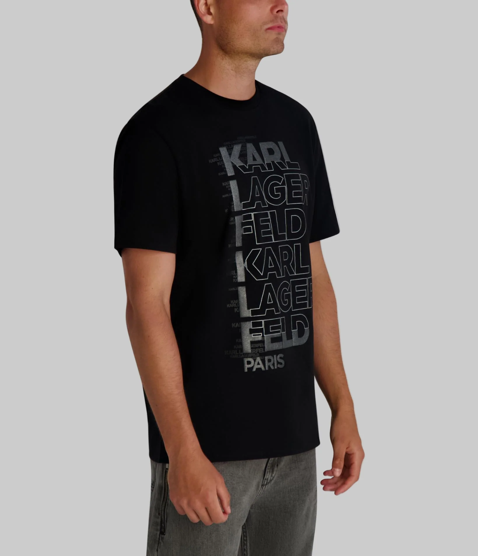 KARL TWICE STACKED TEE - Image 3
