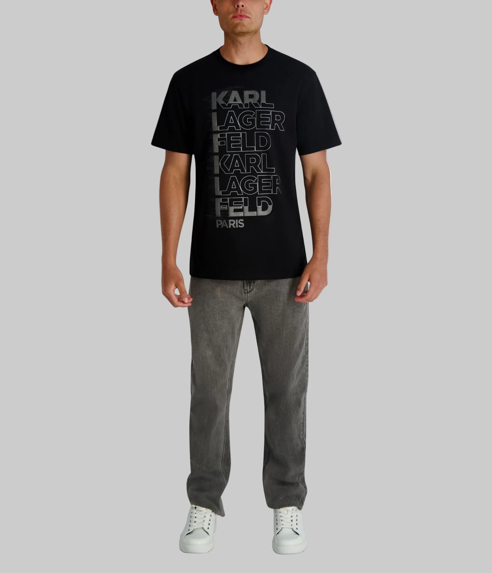 KARL TWICE STACKED TEE - Image 4