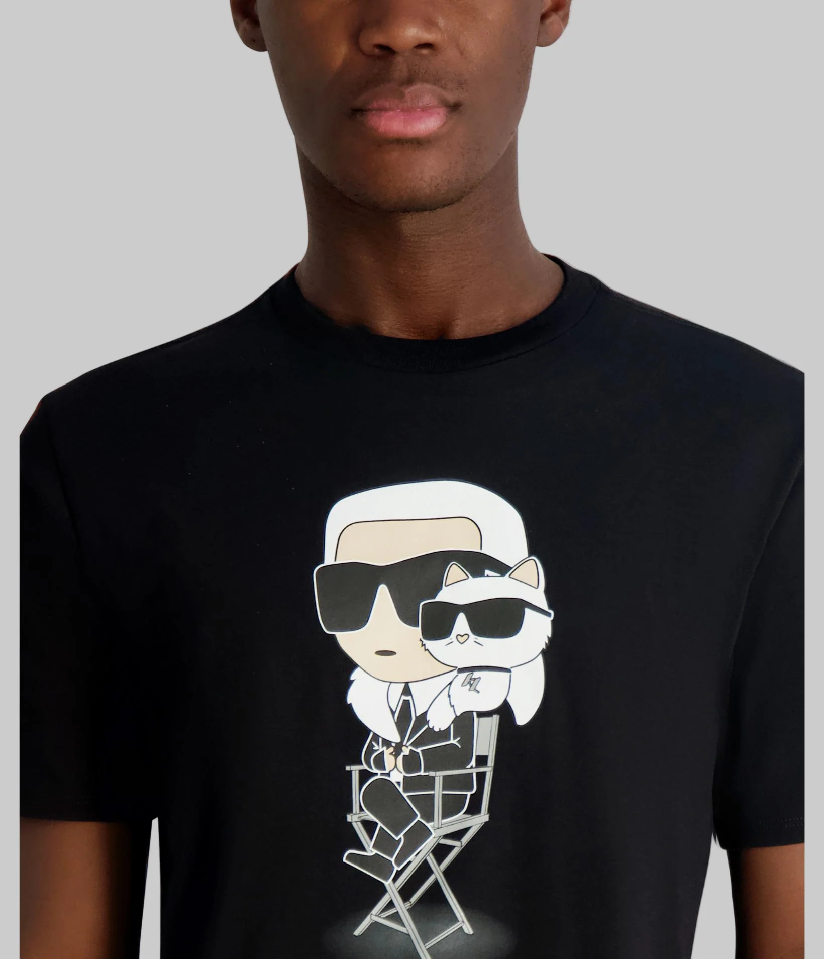 KARL AND CHOUPETTE ON-SET TEE - Image 5