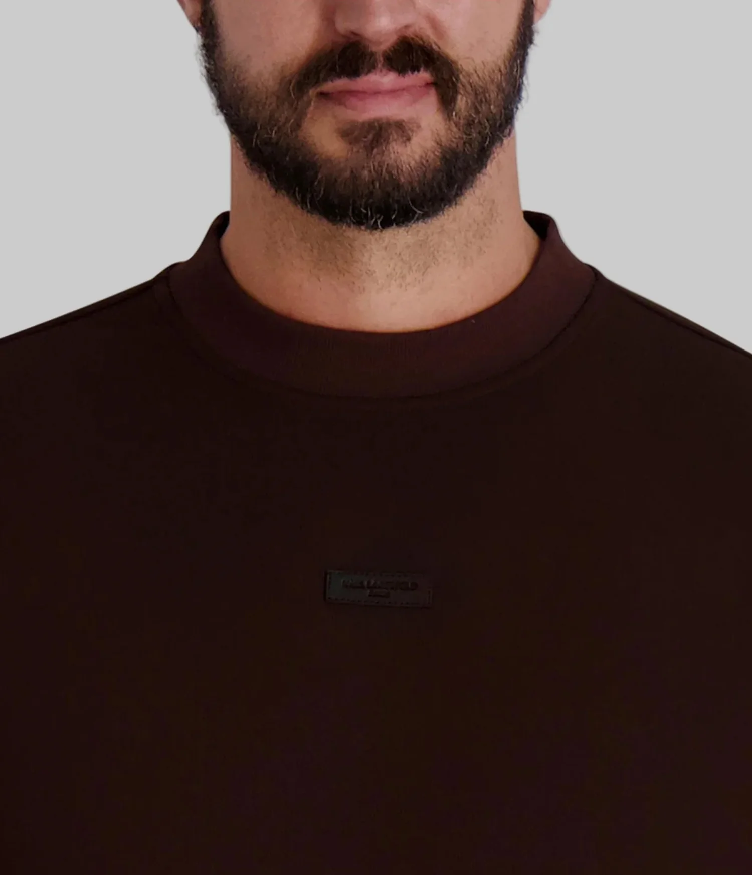 CREW NECK SWEATSHIRT WITH PATCH LOGO - Image 5