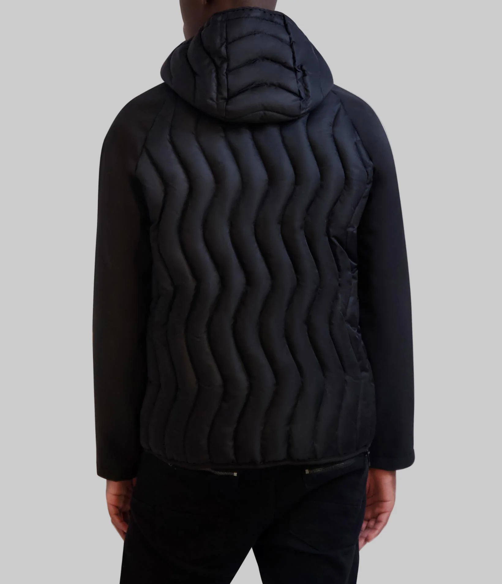 QUILTED HOODED JACKET - Image 2